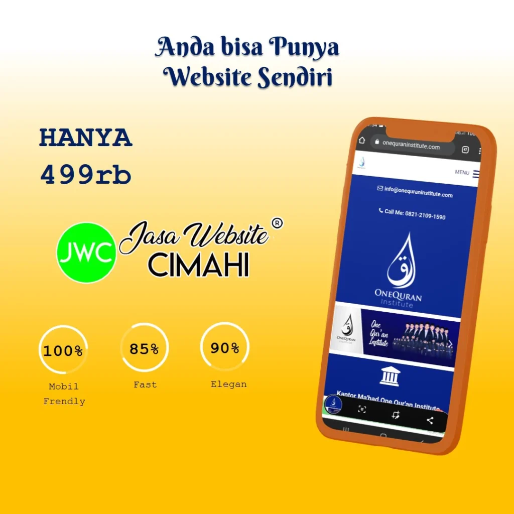 Jasa Website Cimahi Terdekat